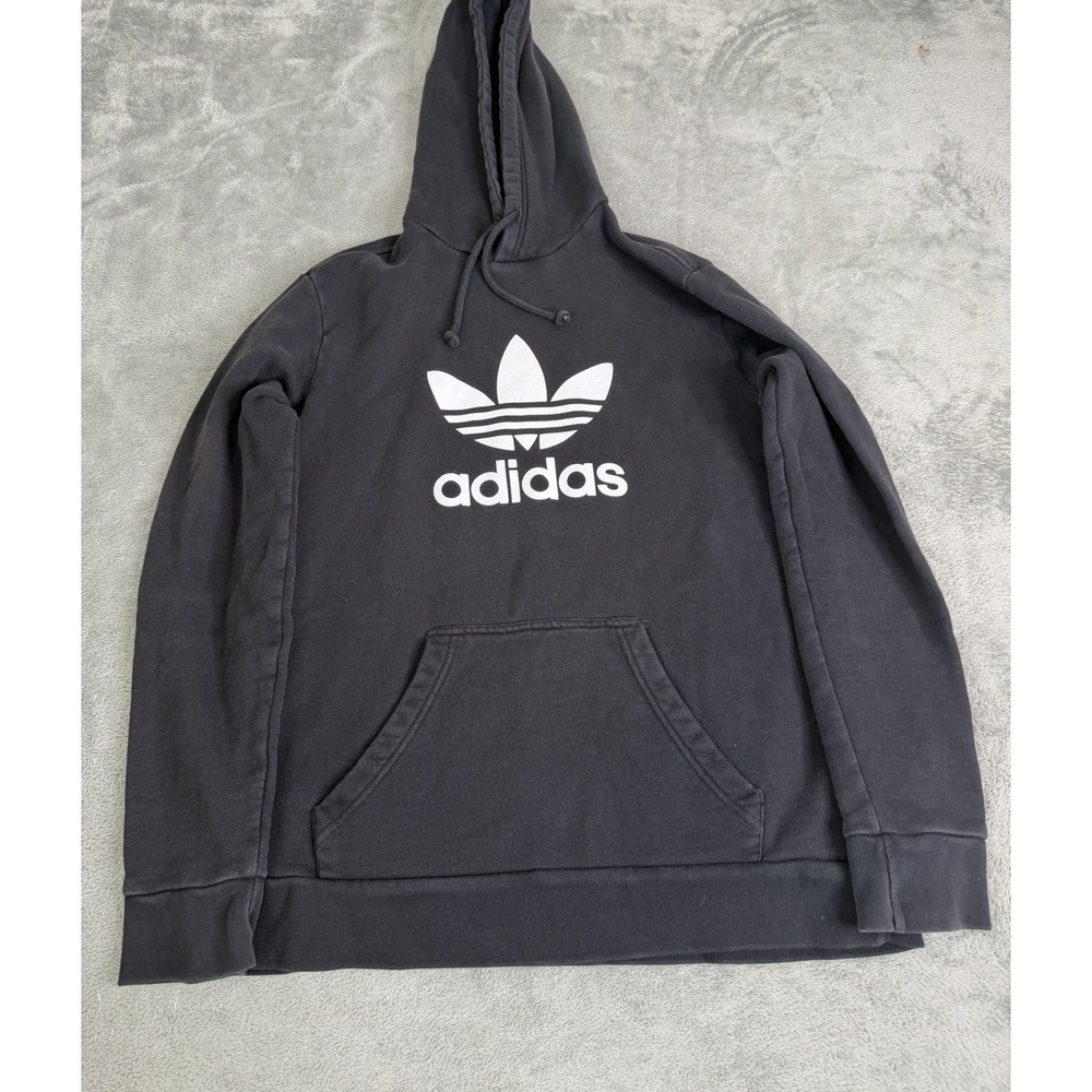 Adidas Essentials Hoodie Men's Size Small Black